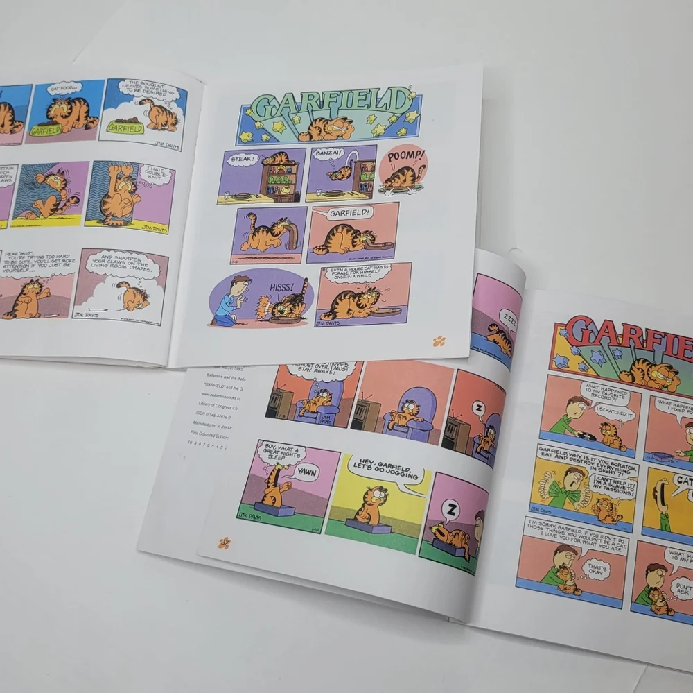 Garfield classics book bundle. Garfield at large and Garfield takes the cake - Picture 5 of 7